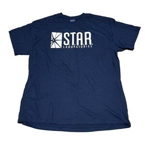DC Flash Superhero STAR Laboratories Men’s Tee (Sz XL)